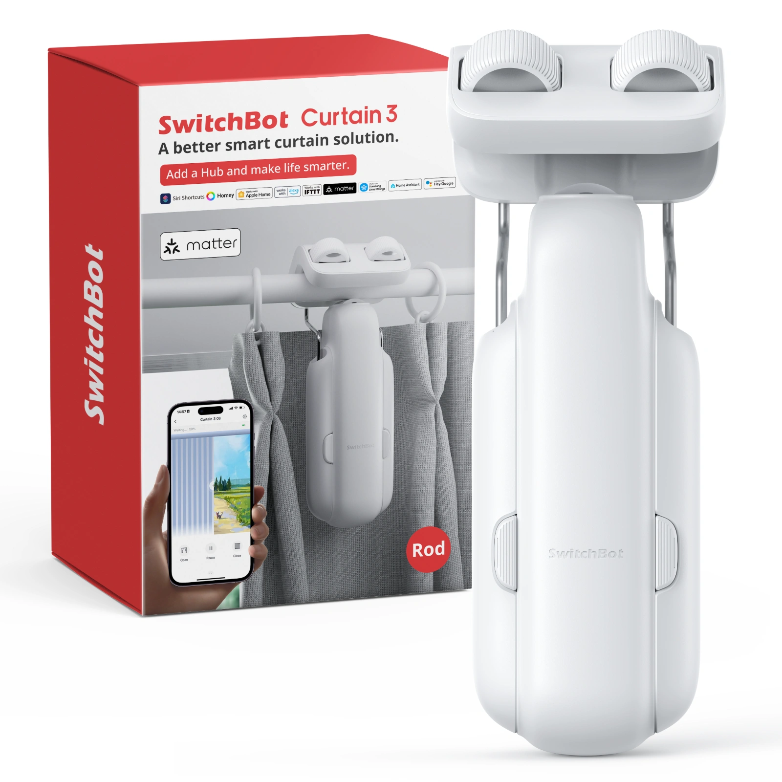 SwitchBot Curtain Rod 3